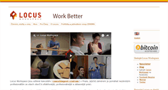 Desktop Screenshot of locusworkspace.cz