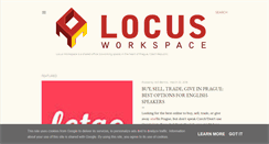 Desktop Screenshot of blog.locusworkspace.cz