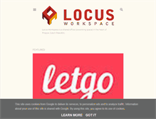 Tablet Screenshot of blog.locusworkspace.cz