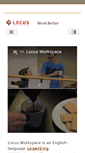 Mobile Screenshot of en.locusworkspace.cz